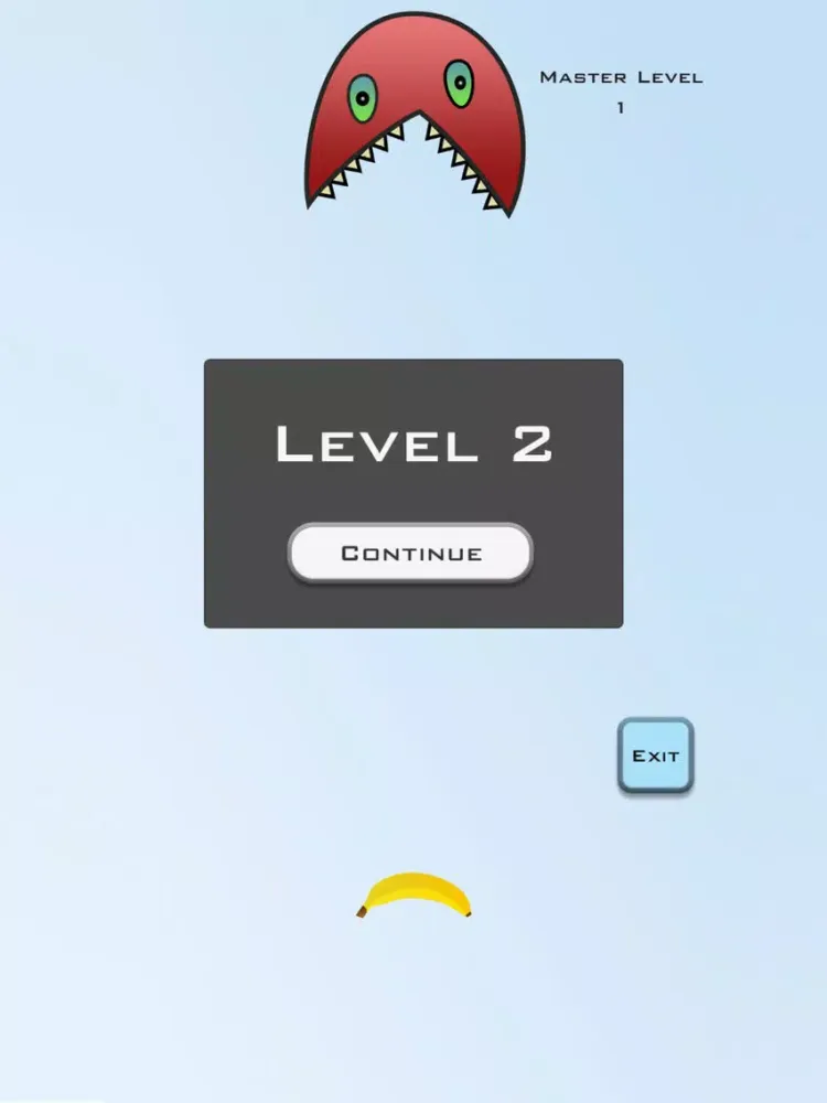 Tap Fast - Feed a Cute & Funny Little Monster with Bananas by Tapping iPad  سکرین شاٹس