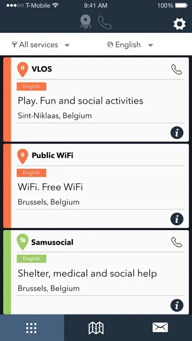 RefAid - Refugee Aid App স্ক্রিনশট