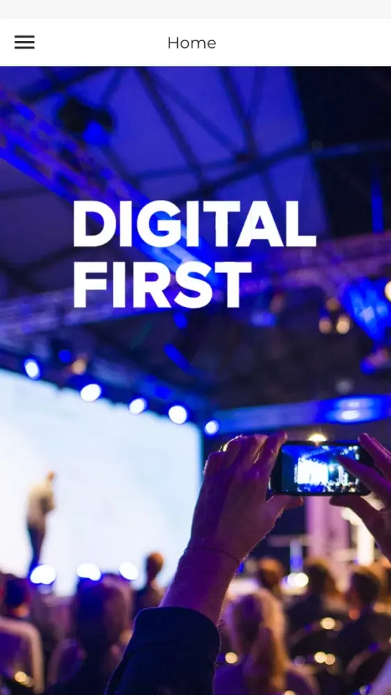 Zrzuty ekranu Digital First 2018