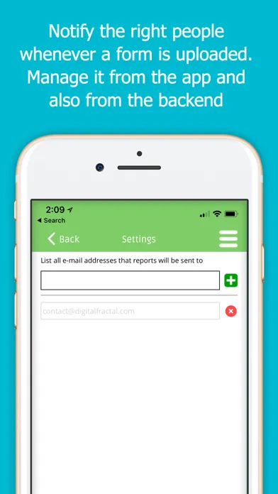 Capturas de pantalla de Chameleon Forms App