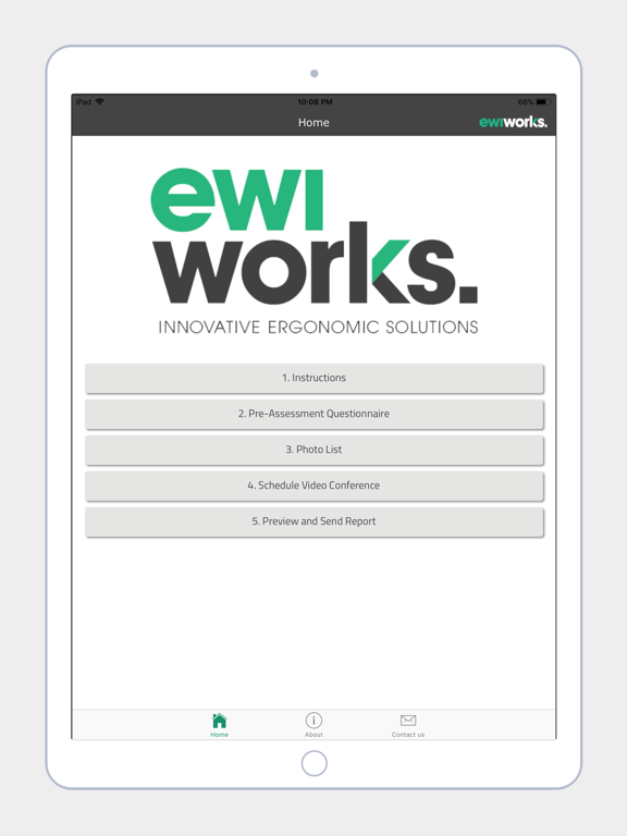 Remote Ergonomic Assessments iPad 應用截圖