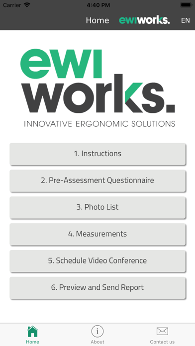 Remote Ergonomic Assessments應用截圖