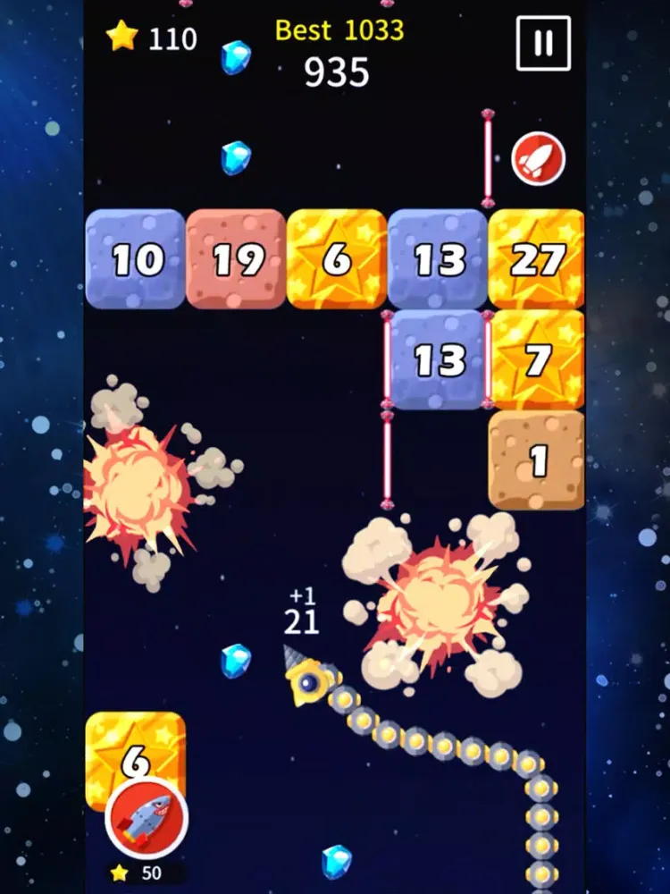 Tangkapan skrin Drill vs Block iPad 