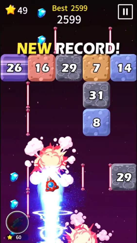 Tangkapan skrin Drill vs Block