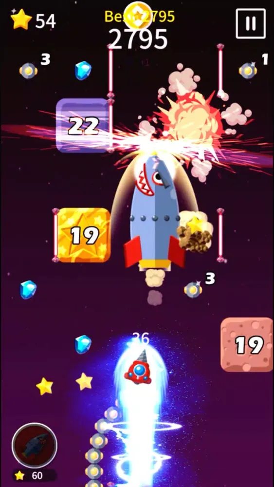 Tangkapan skrin Drill vs Block