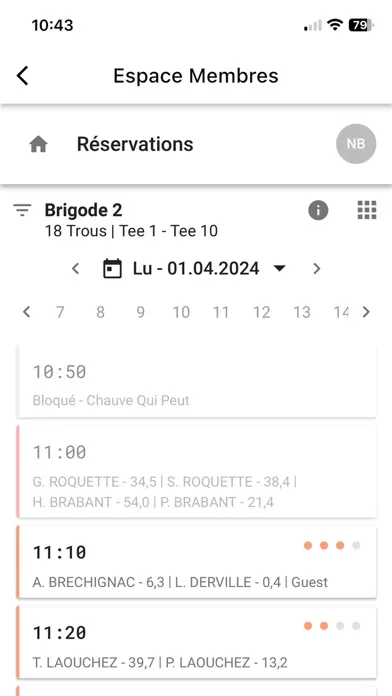 Zrzuty ekranu Brigode Golf