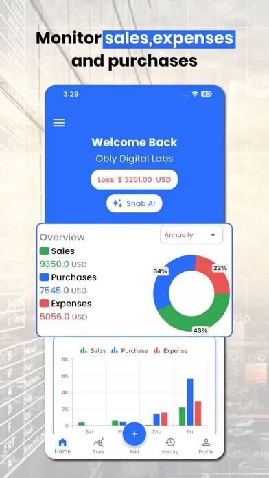 Snab Business Screenshots