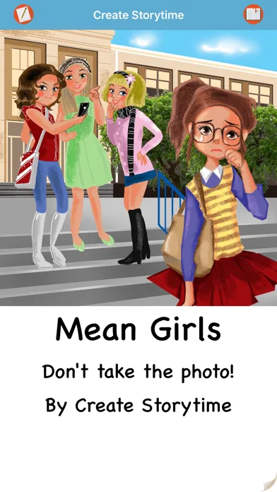 Capturas de tela do Mean Girls - by Create Storytime