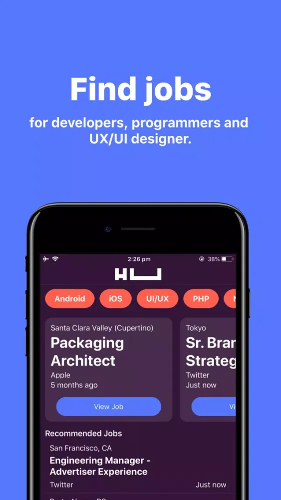 Captures d'écran de Hub Jobs - Find Jobs