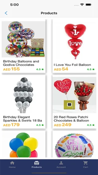 Tangkapan layar Farah Online Shopping