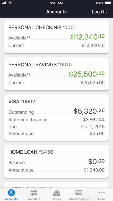 Canopy Credit Union Mobile 스크린샷