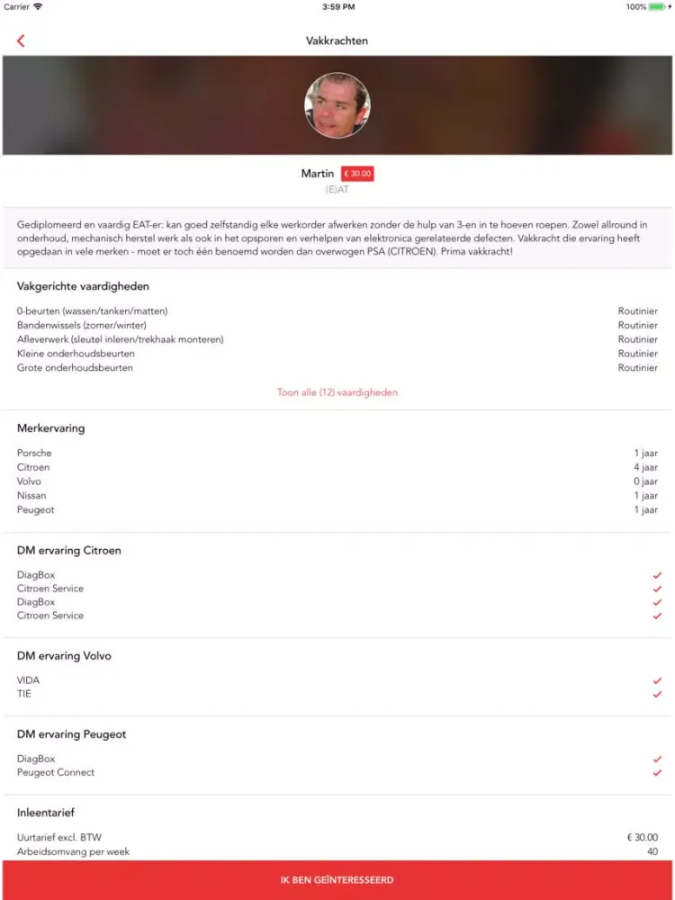 AutoFlexs iPad  Ekran Görüntüleri