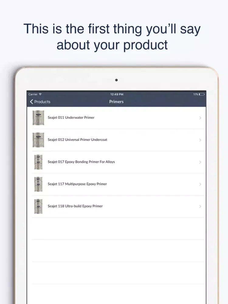 Zrzuty ekranu SeaJet iPad 
