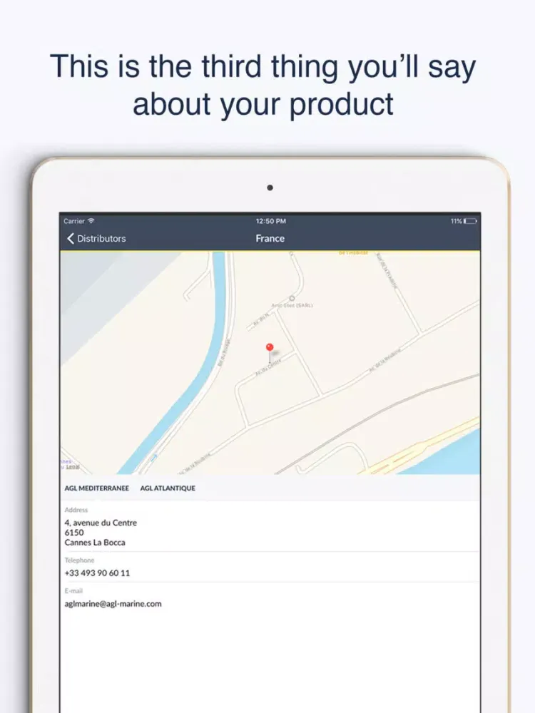 Zrzuty ekranu SeaJet iPad 