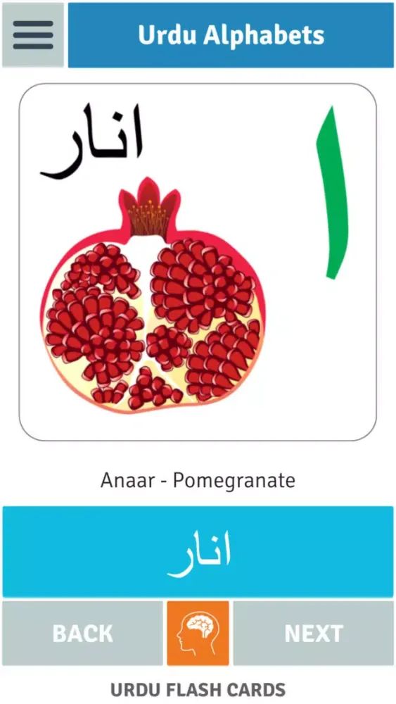 Urdu Flash Cards应用截图