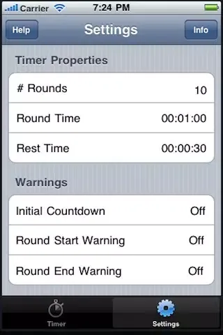 Скриншоты Crank Round Timer Free
