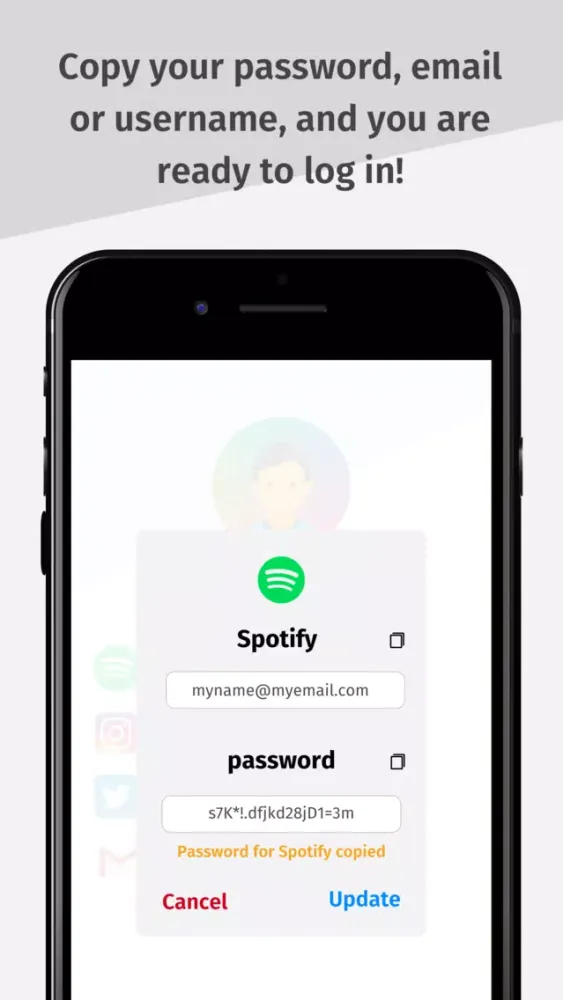 Capturas de tela do Zero Password