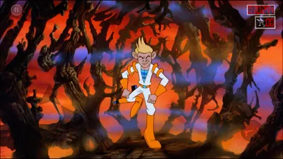 Capturas de tela do Space Ace