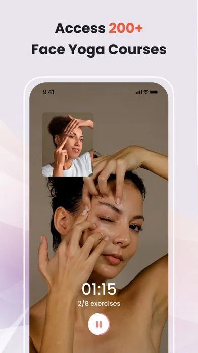 Скриншоты Young Face: Face Yoga Exercise