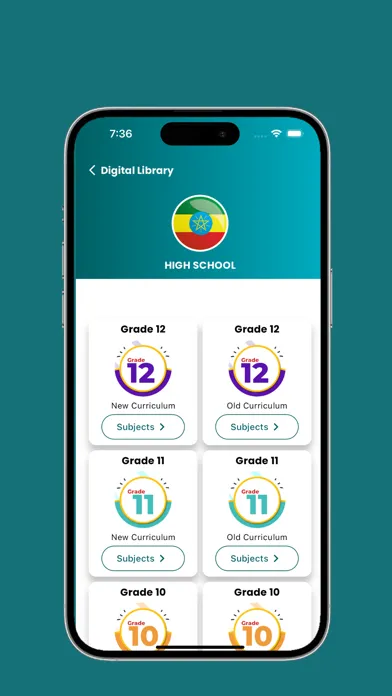 Ethio Digital Library 스크린샷