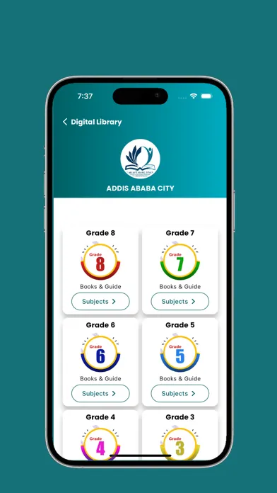 Ethio Digital Library 스크린샷