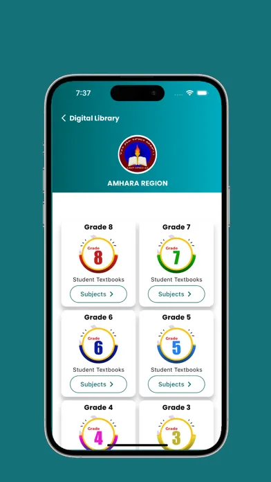 Ethio Digital Library 스크린샷