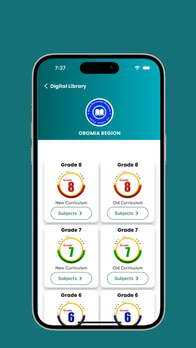 Ethio Digital Library 스크린샷