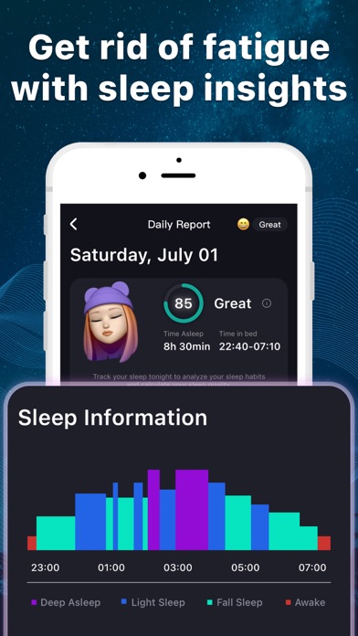 Relax - Sleep Tracker Screenshots