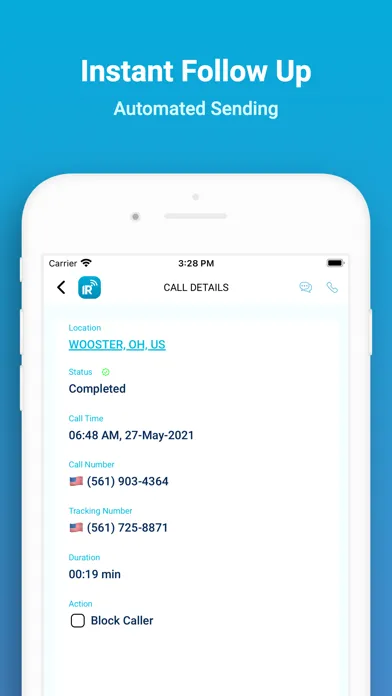 Zrzuty ekranu Instant Reply App