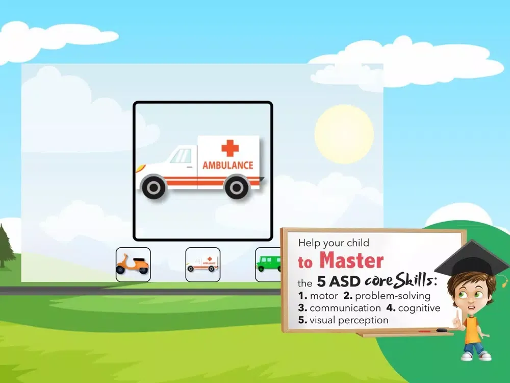 Capturas de pantalla de Autism Learning Games aac Apps iPad 