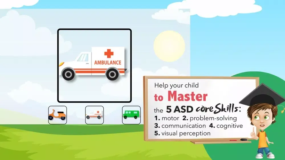 Capturas de pantalla de Autism Learning Games aac Apps
