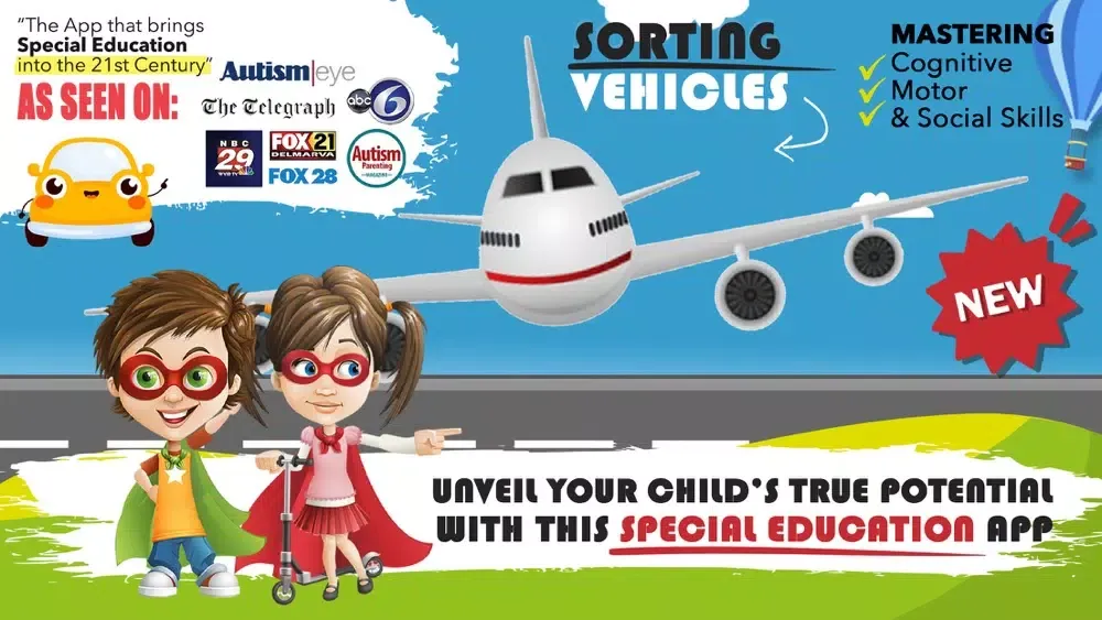 Autism skills Therapy game app Screenshots