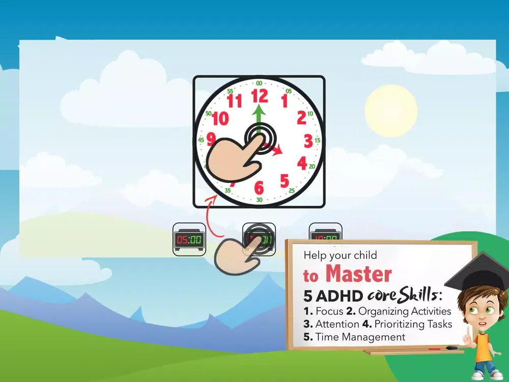Capturas de tela do ADHD Games Therapy Kids apps iPad 