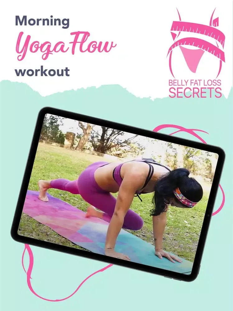 Ảnh chụp màn hình của Belly Fat Yoga Flat Tummy Apps iPad 