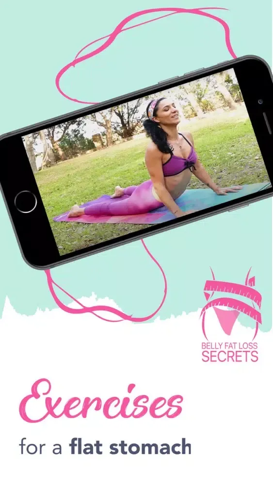 Ảnh chụp màn hình của Belly Fat Yoga Flat Tummy Apps