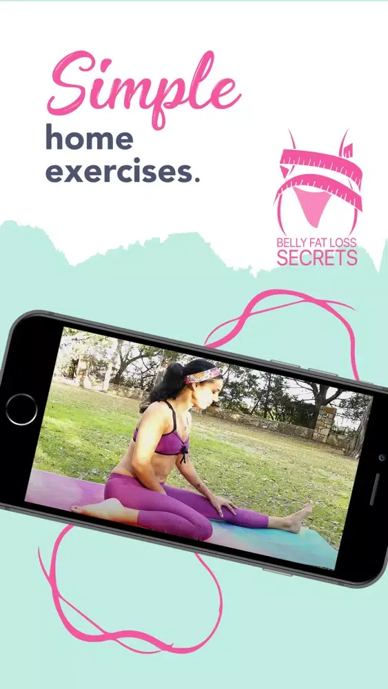 Ảnh chụp màn hình của Belly Fat Yoga Flat Tummy Apps