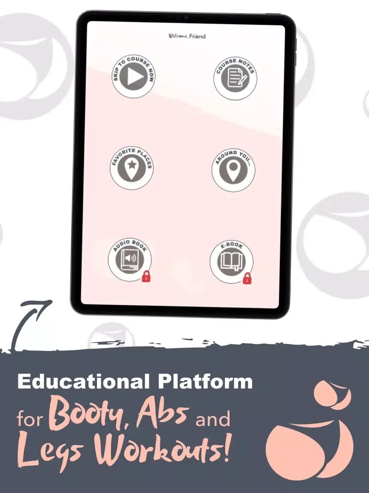 Buttocks Workout Abs Booty Leg iPad  স্ক্রিনশট