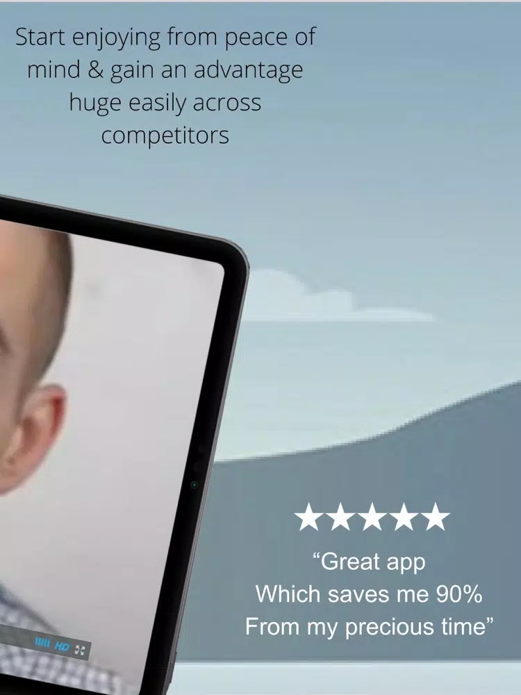 Ảnh chụp màn hình của Chatbot AI Friend Robotics Bot iPad 