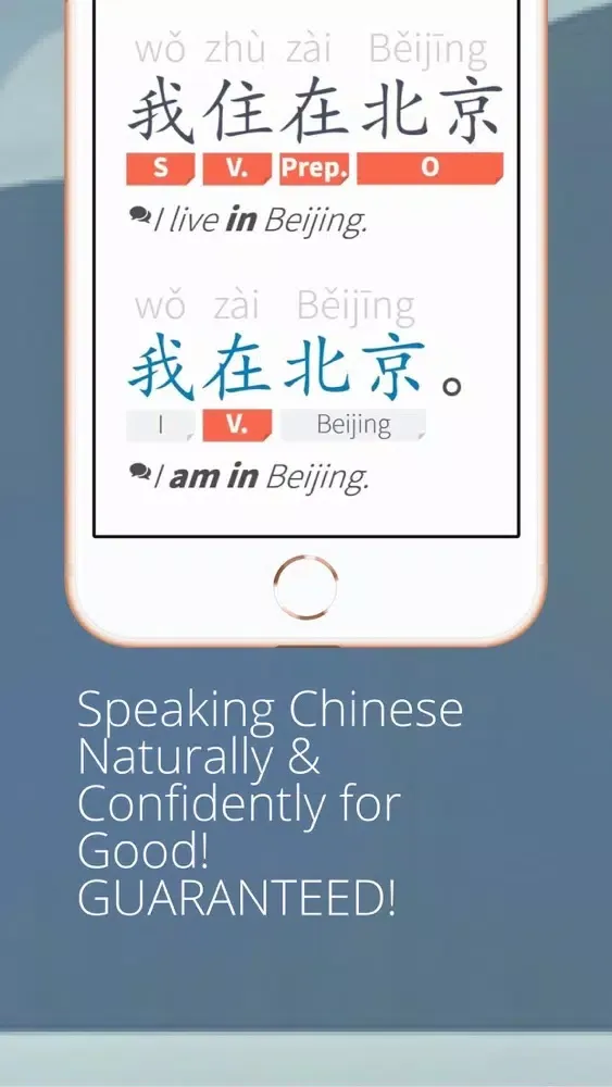 Capturas de tela do Chinese Learning Grammarly App