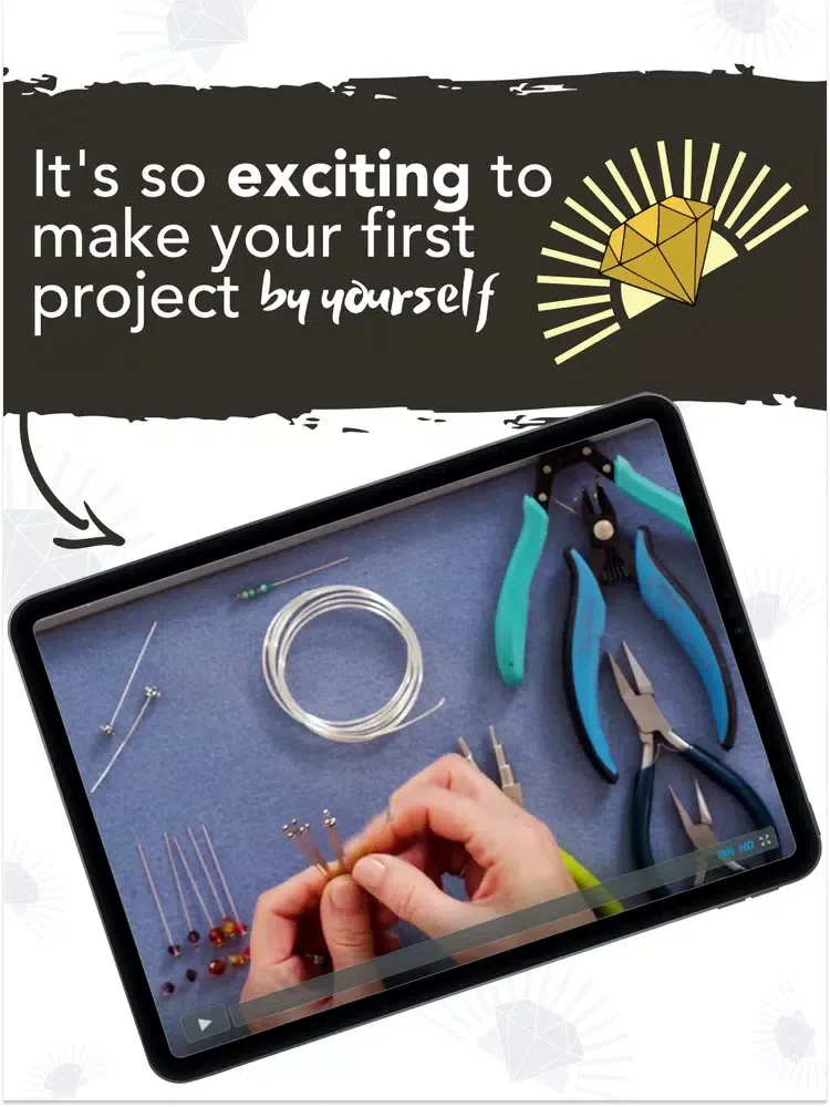 Captures d'écran de Craft Jewelry Maker App iPad 