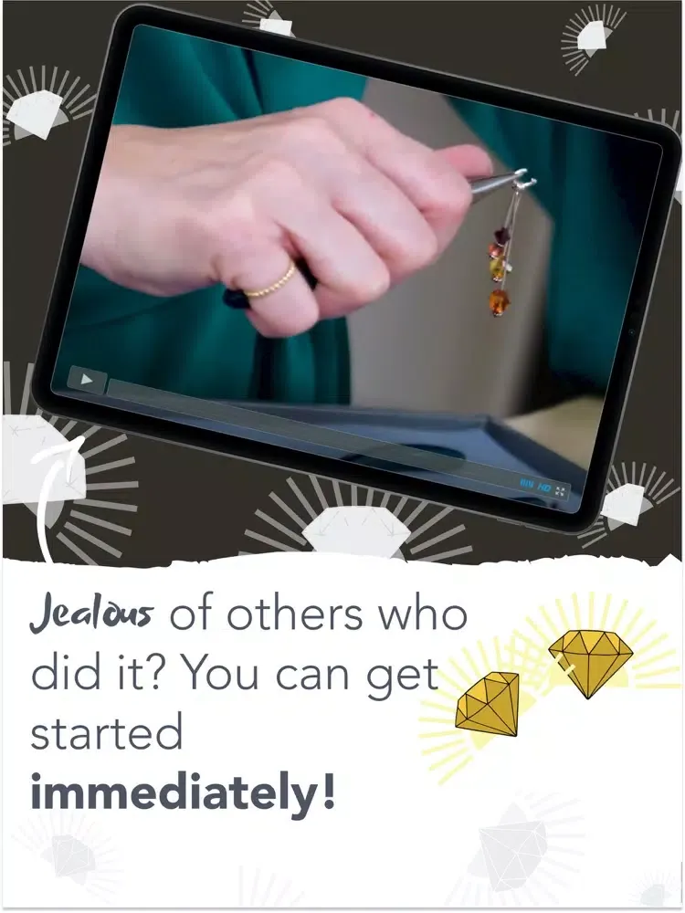 Captures d'écran de Craft Jewelry Maker App iPad 