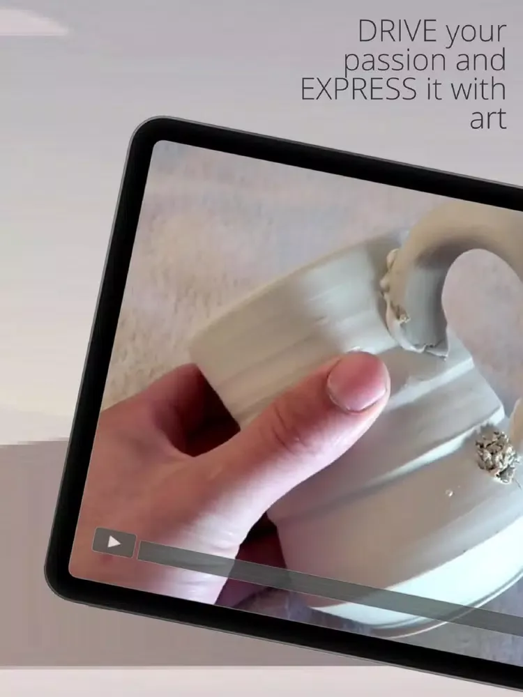 Create Pottery Deviant Art App iPad  Screenshots