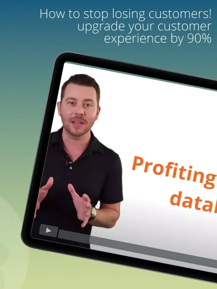 Capturas de tela do CRM Status Lead Contacts Byod iPad 