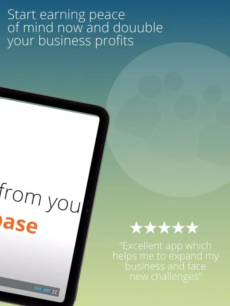 Capturas de tela do CRM Status Lead Contacts Byod iPad 