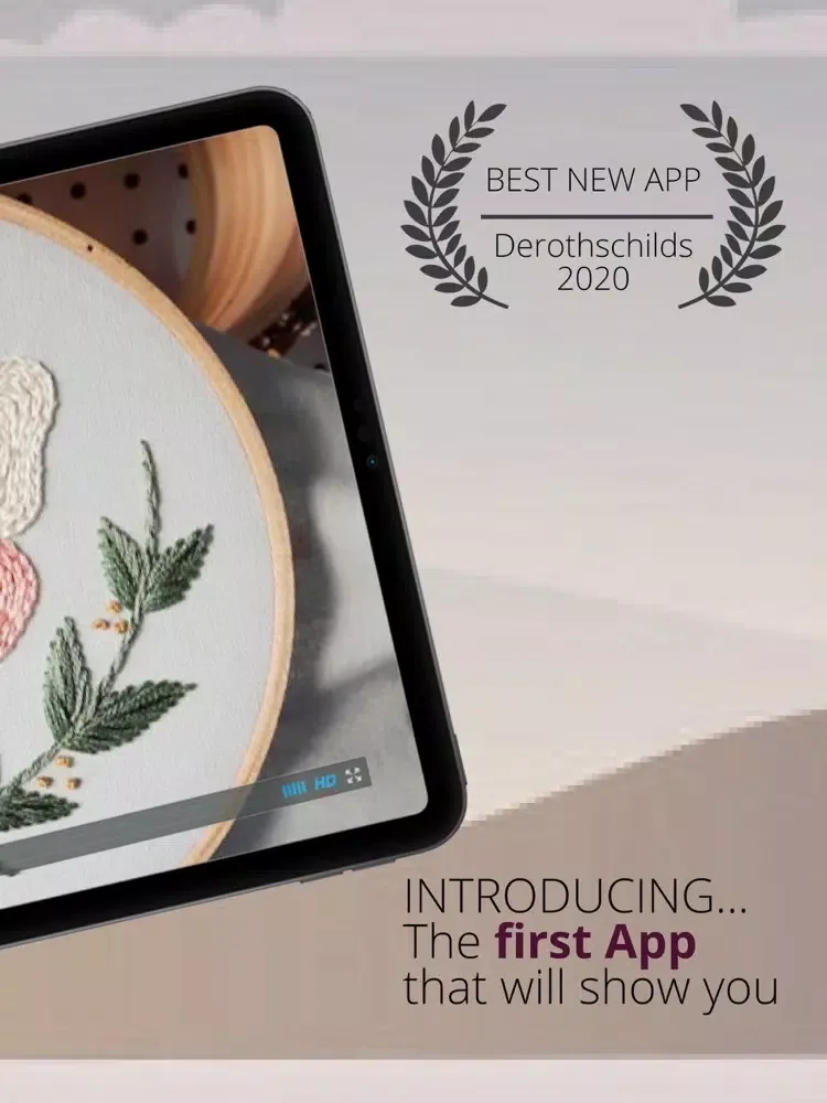 Screenshot di Embroidery Stitches Sewing App iPad 