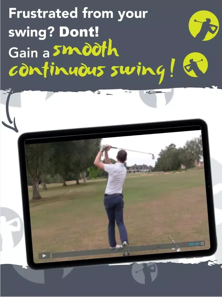 Golf Swing Shot Technique App iPad  Screenshots