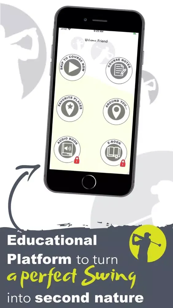 Golf Swing Shot Technique App Screenshots