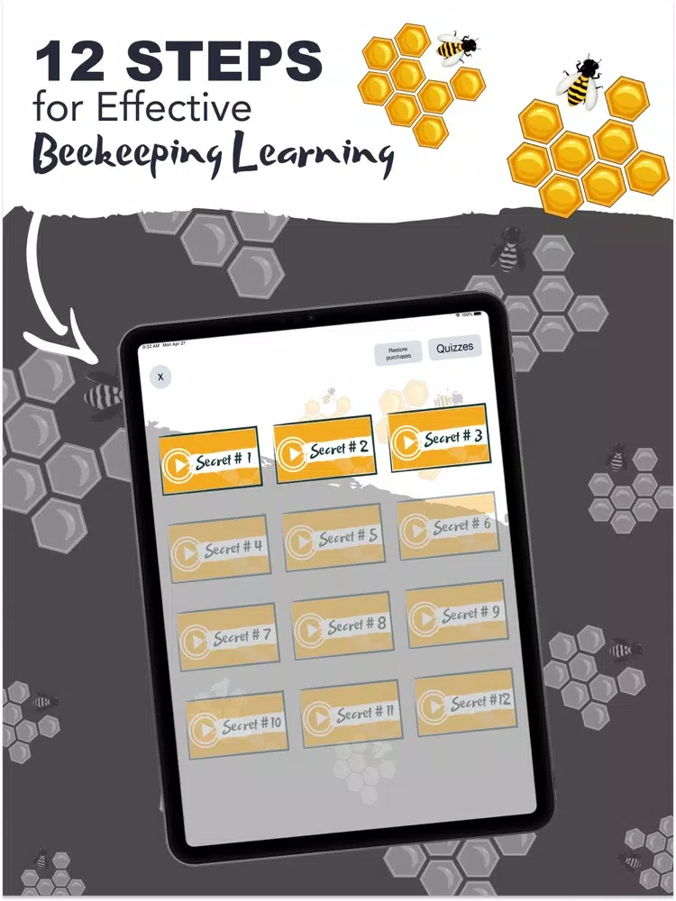 How To Beekeeper App iPad 应用截图