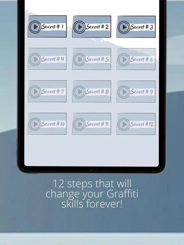 How to Draw Graffiti App iPad  Screenshots