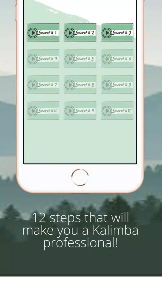 Ảnh chụp màn hình của Kalimba Keyboard+ App